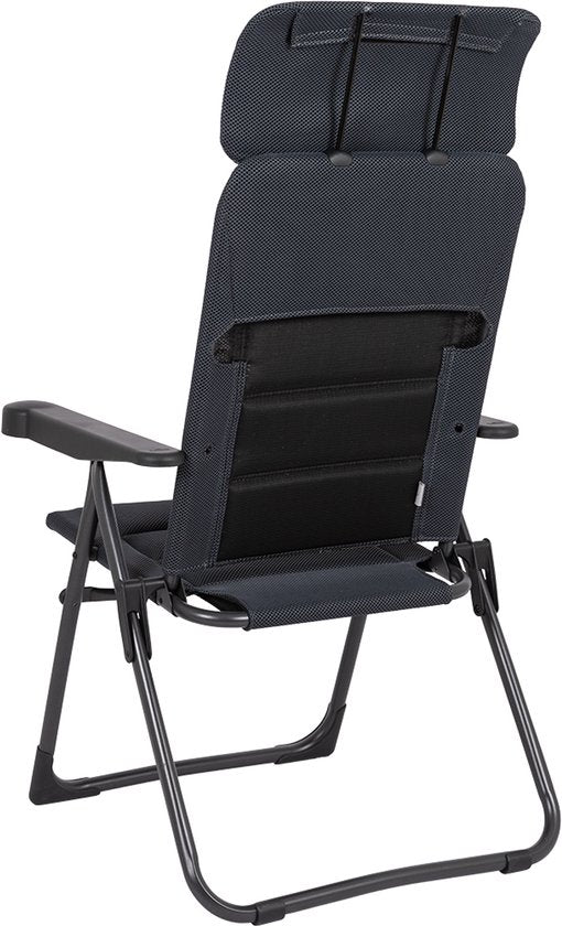 Crespo - Chaise pliante - AP/213 - Air-Deluxe - Extra compacte - Gris - Modèle 2025