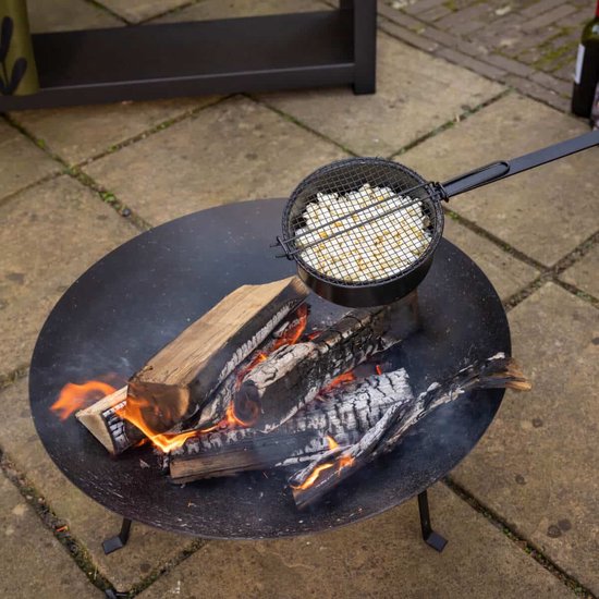 Esschert Design - Poêle à pop-corn - Feu de camp