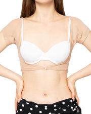 Fibershirts Anti-Sweat Top Ladies - Maillot de corps anti-sueur - MicroModal - ArmPads PRO - Silver Technology - Skin - Taille S