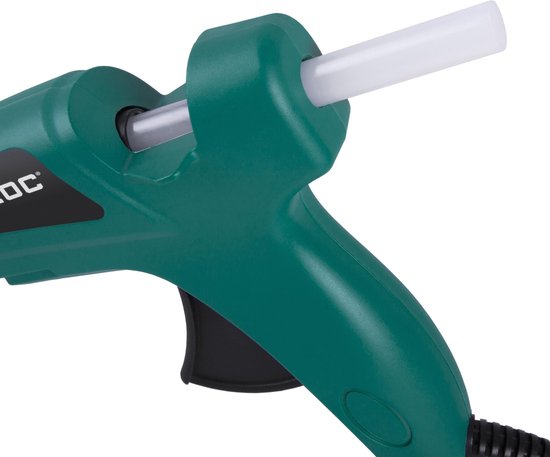 VONROC Pistolet à colle - 70W - Ø11,2MM - fonction anti-goutte - 56 cartouches de colle incluses
