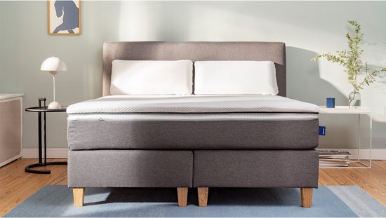 Emma Diamond - Surmatelas - Mousse froide - 180 x 200 cm