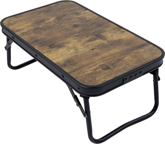 Bo-Camp - Industriel - Table pliante - Compact - Woodbine