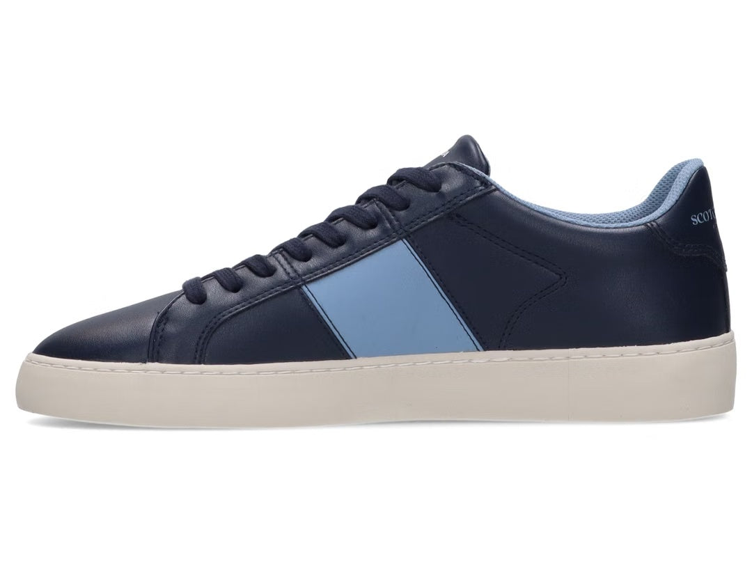 Baskets Scotch & Soda Ton Stripe - Bleu marine - Homme - Taille 44