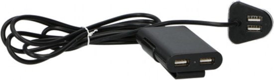 All Ride USB Charger for Car - Chargeur de voiture - 12/ 24 Volt - Splitter for Cigarette Lighter