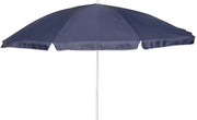 Bo-Camp - Parasol - À bras articulé - Ø 165 cm - Bleu