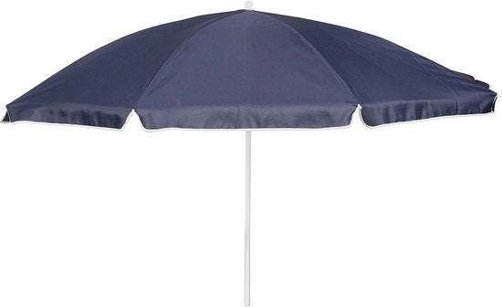 Bo-Camp - Parasol - À bras articulé - Ø 165 cm - Bleu