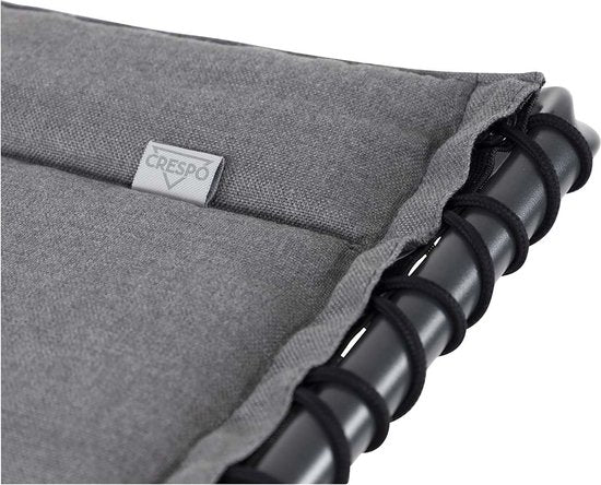 Crespo - Repose-pieds pour chaise longue - AP/306 - Tex-Comfort - Gris clair