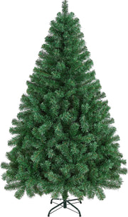 Sapin de Noël artificiel aheetech - 182 x 93 x 93 cm - Vert - 528 branches