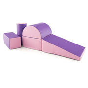 Coast 5-Piece Climbing Set for Kids - Soft Foam Blocks - Purple (en anglais)