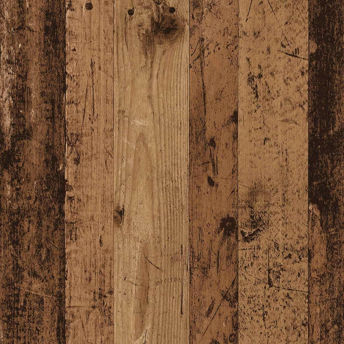 vidaXL Table de chevet avec tiroir - Bois vieilli - 40 x 35 x 50 cm