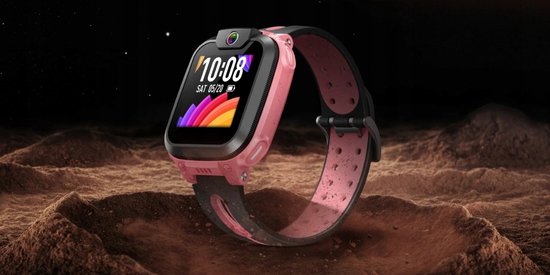 iMoo Z1 - Montre connectée pour enfants - Connexion 4G - IPX8 - Rose