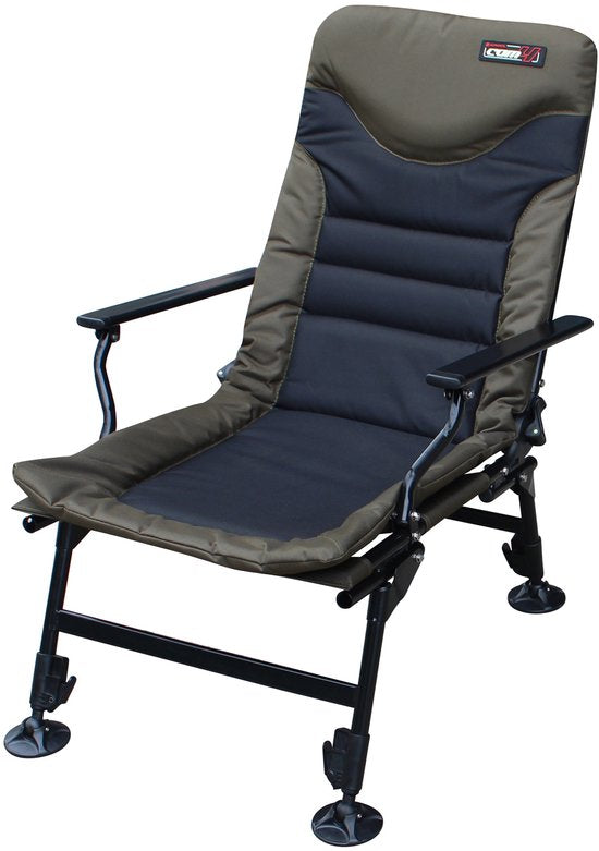 Chaise de pêche Ultimate Com4 2-en-1 - Chaise pour la pêche à la carpe