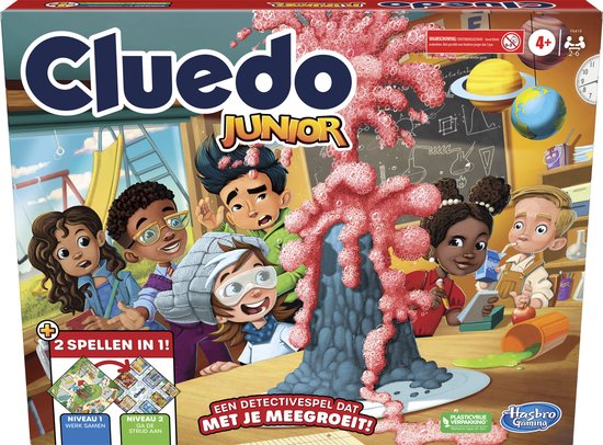 Cluedo Junior - Jeu de société - Hasbro Gaming Classic - Jeu de société
