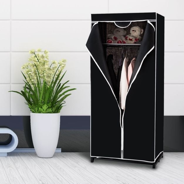 Penderie portative et autoportante - Pliante avec housse imperméable en tissu non tissé