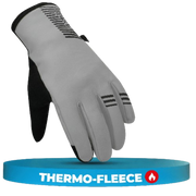 Gants d'hiver Mivelo - Entièrement réfléchissants - Taille L - Avec 3M™ Thinsulate™ & Thermo-Fleece