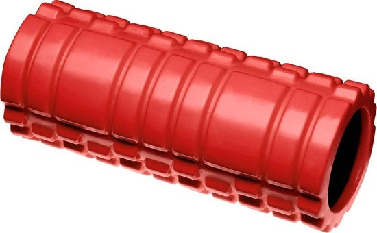 TecTake - Yoga massage roller foam roller rouge - 402844