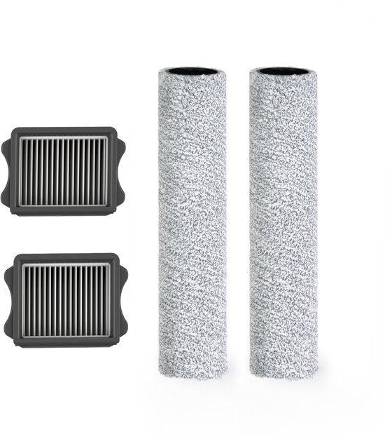 Tineco - 2 filtres HEPA et 2 brosses à rouleau pour la série Stretch - Kit d'accessoires