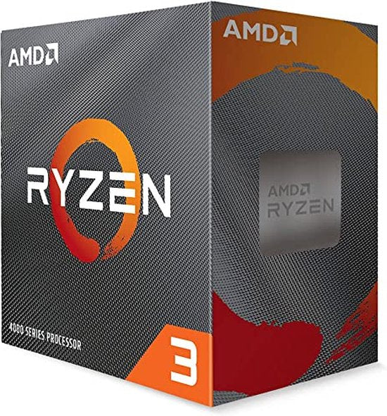 AMD Ryzen 3 4100 en boîte - Processeur pour ordinateur de bureau - CPU - 4 cœurs - 8 threads - 3,8 GHz/4 GHz - Socket AM4 - Refroidisseur inclus