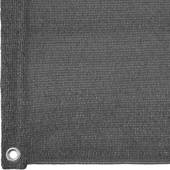 tectake - Brise-vue de balcon - Lorena 90x500 cm - gris - 402882