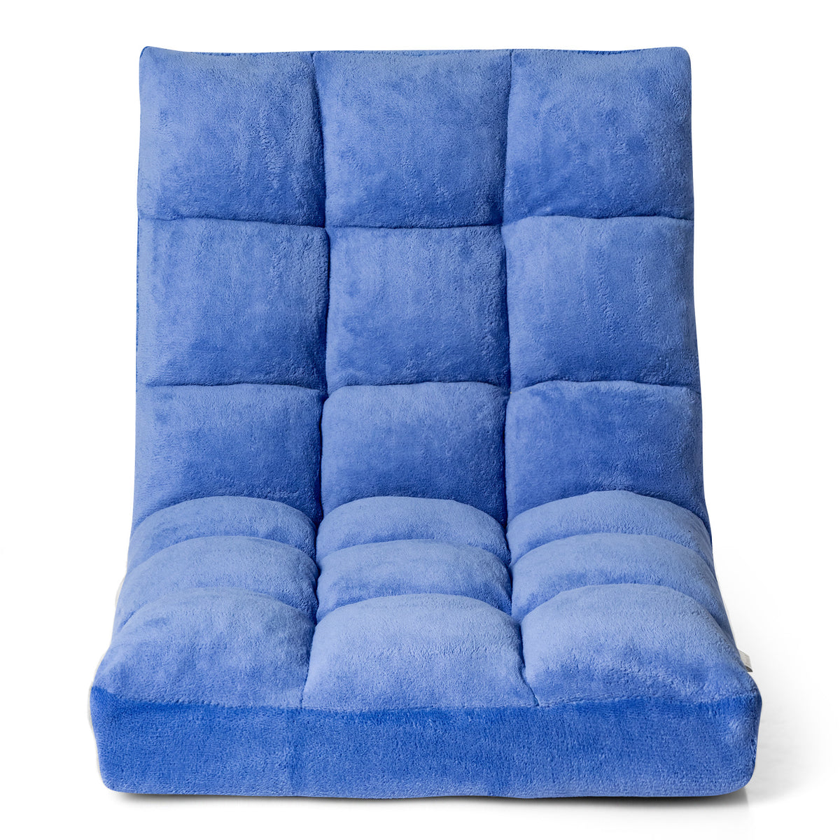 Fauteuil de sol Coast Fauteuil de sol réglable avec dossier Coussin d'auge 105 x 56 x 15 cm bleu