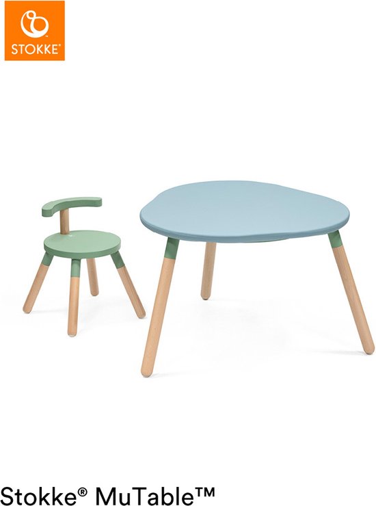 Housse en silicone Stokke® MuTable™ V2 - Bleu ardoise