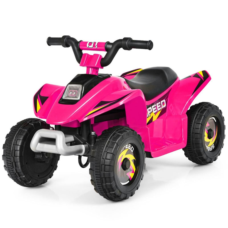 Coast Stroller Mini Electroquad 6 V Battery-Operated Quad 2.8-4.6 km/h Pink Pink