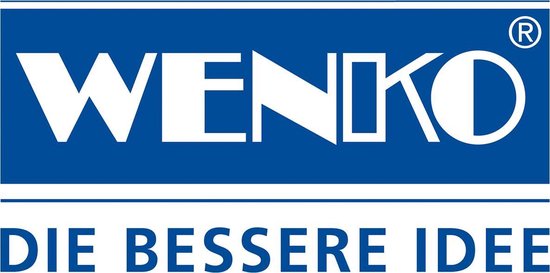 Wenko Organizer Adria 17 x 26 x 6,5 cm, polypropylène, blanc