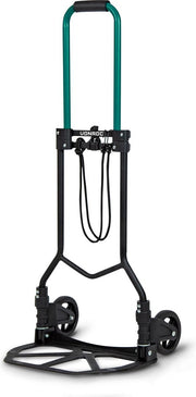 VONROC Trolley - Pliable - Plate-forme de transport avec antidérapant - Capacité de charge max. 80kg. - Avec support à bagages