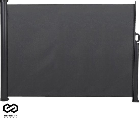 Store latéral - Infinity Goods  - 300 x 160 cm - Extensible - Résistant aux intempéries - Anthracite
