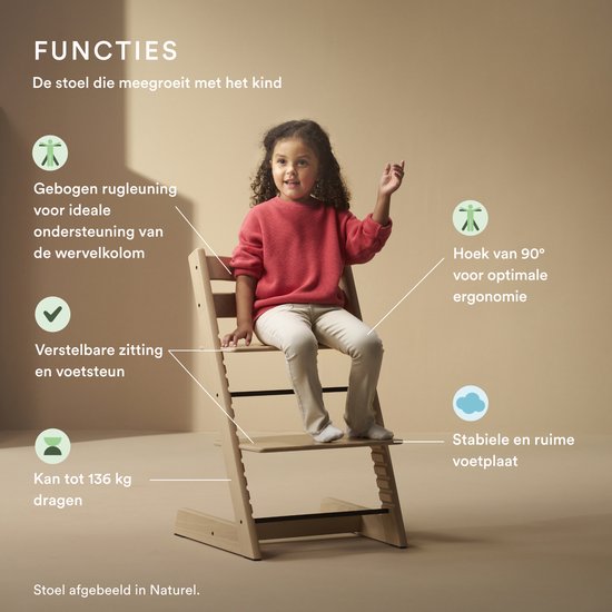 Chaise haute Stokke Tripp Trapp - Blanche