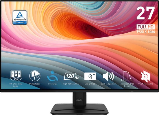 MSI PRO MP271A E2 - Écran Full HD - 120 Hz - 27 pouces