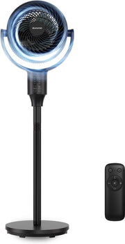 Ventilateur sur pied Auronic - Ventilateur sur pied - Refroidisseur d'air - Ventilateur de sol et de table - Omni - 3 vitesses - Ventilateur silencieux - Ventilateur - Avec télécommande - Noir