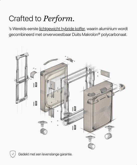 Valise cabine ONYX Hybrid Pro avec poche avant, 38 litres - Polycarbonate recyclé et conception sans fermeture éclair - Valise de voyage avec serrure TSA et roulettes Spinner - Valise à roulettes légère avec compartiment pour ordinateur portable - Orbit S