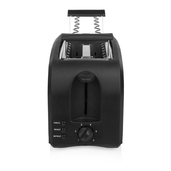 Grille-pain Tristar BR-1046 - 1 400 W - 7 niveaux de brunissage - 2 fentes pour 4 tranches de pain - acier inoxydable