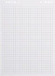 BRASQ Papier pour tableaux de conférence - 65x98cm - vierge/rugueux - 80g - feuilles pour tableaux de conférence - 50 feuilles - Feuilles vierges
