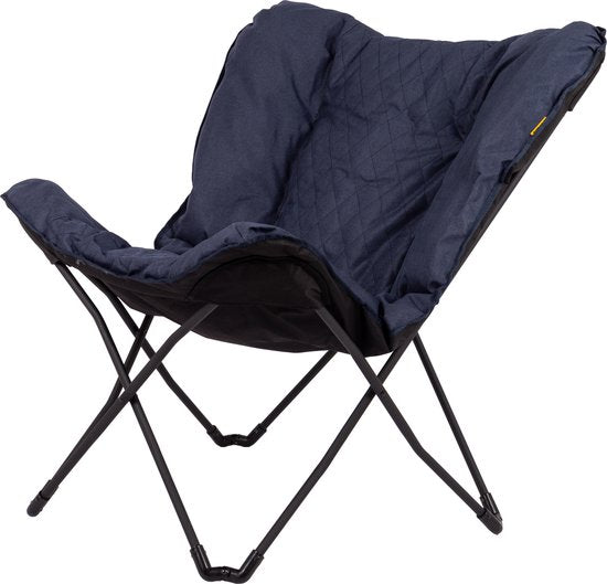 Bo-Camp - Industrial - Chaise papillon - Himrod - L - Bleu