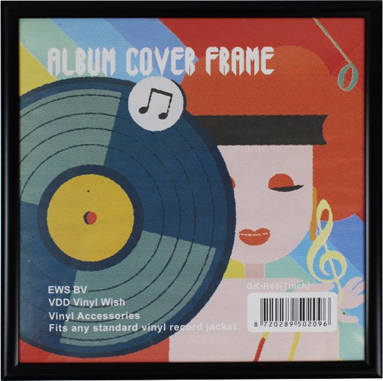 Cadre pour disques vinyles 7 pouces - Cadre pour disques vinyles 7 pouces