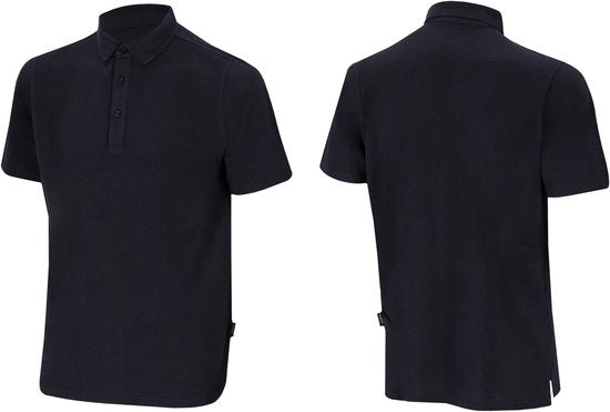 Bamboo Elements - Polo pour homme - Bleu marine - Taille XXXL - Polo pour homme - Manches courtes - Tissu piqué - T-shirt pour homme - Bambou