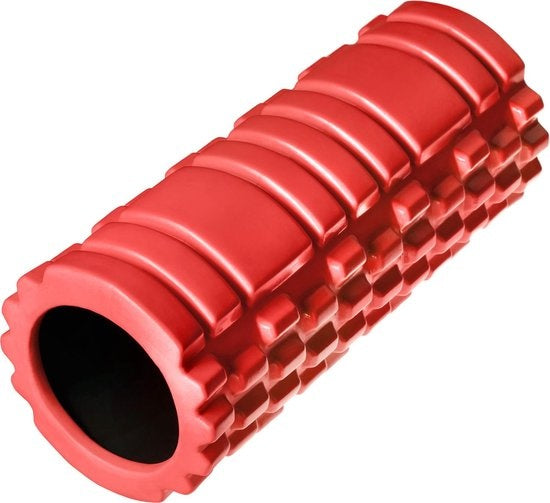 TecTake - Yoga massage roller foam roller rouge - 402844