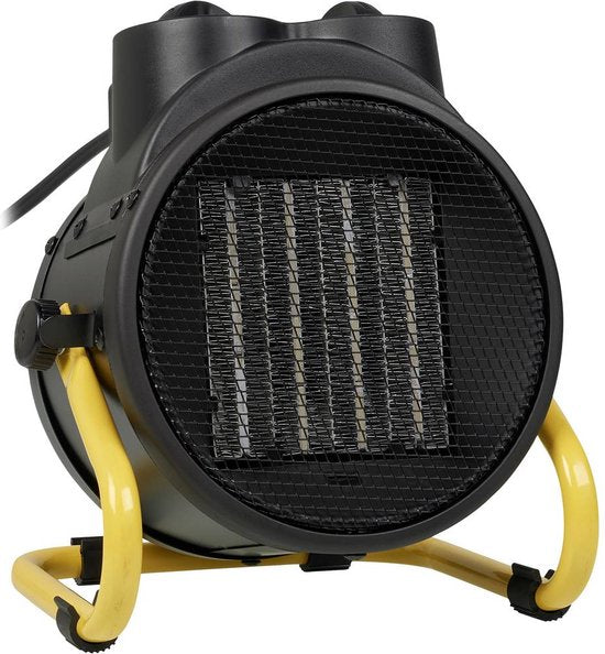 Radiateur industriel Tristar KA-5060 - 1 000 W - 2 000 W - 3 niveaux de chauffage - Thermostat réglable - Protection contre la surchauffe - Noir