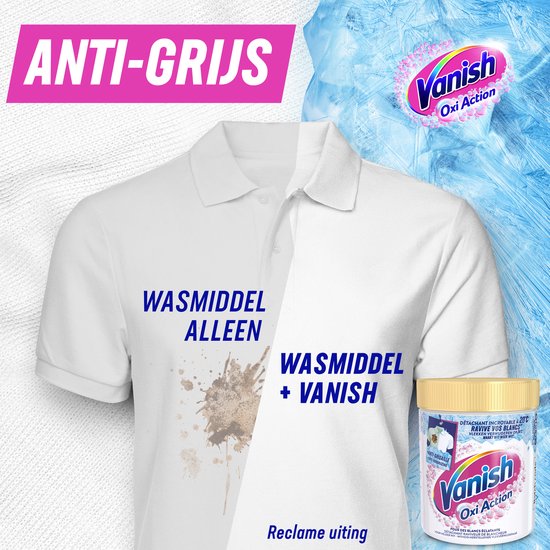 Vanish Oxi Action Whitening Booster - Détachant - Linge blanc - 1.41kg