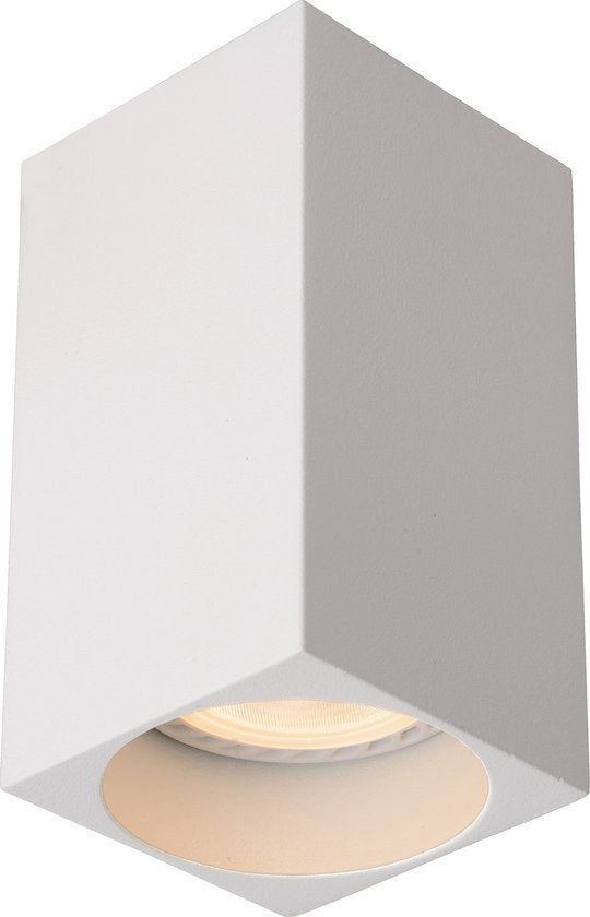 Spot de plafond Lucide DELTO - LED « Dim to warm » - GU10 - 1x5 W 3000 K/2200 K - Blanc