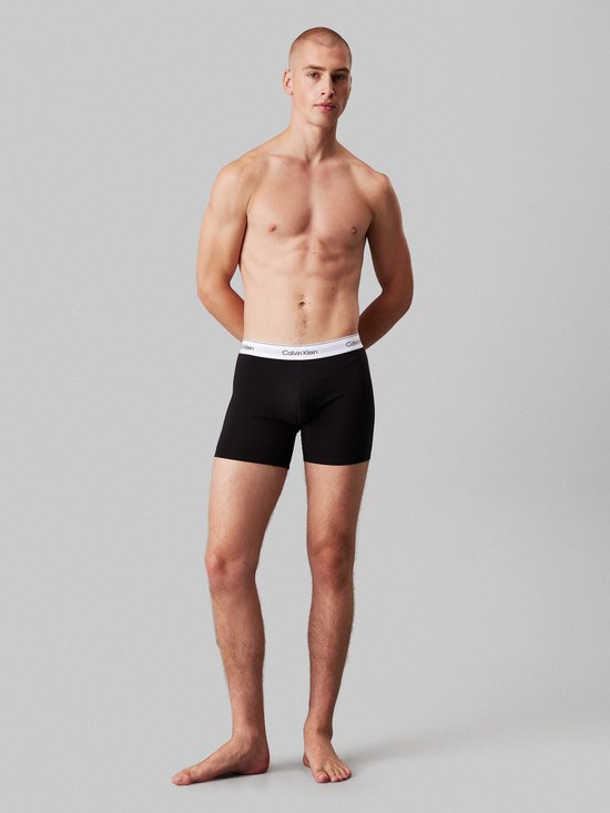 Boxers Calvin Klein - Homme - Lot de 3 - Noir - Taille L