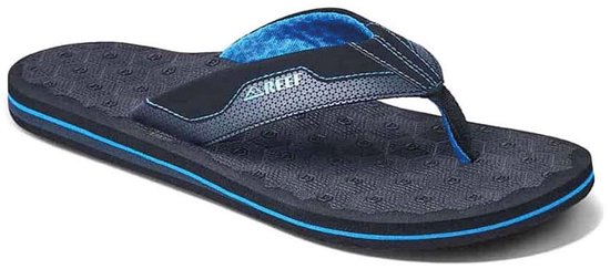 Tongs Reef The Ripper pour homme - Noir/Bleu - Taille 43