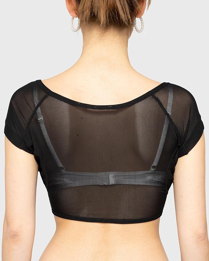 T-shirt anti-transpiration Fibershirts - Noir - Femme - M