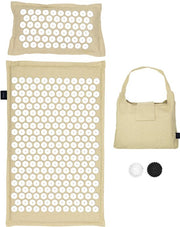 Tapis d'acupression - Eco - Nature/Blanc