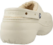 Sabots Crocs Classic Platform Lined, beige, pointures EU 38-39, femme