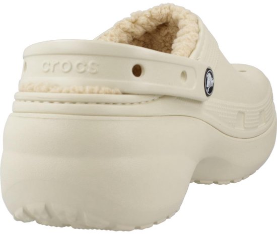 Sabots Crocs Classic Platform Lined, beige, pointures EU 38-39, femme