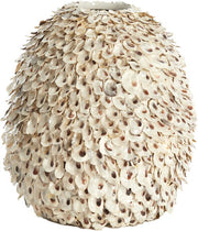 Light & Living vase en bambou UBATE crème marron - Ø33x35 cm