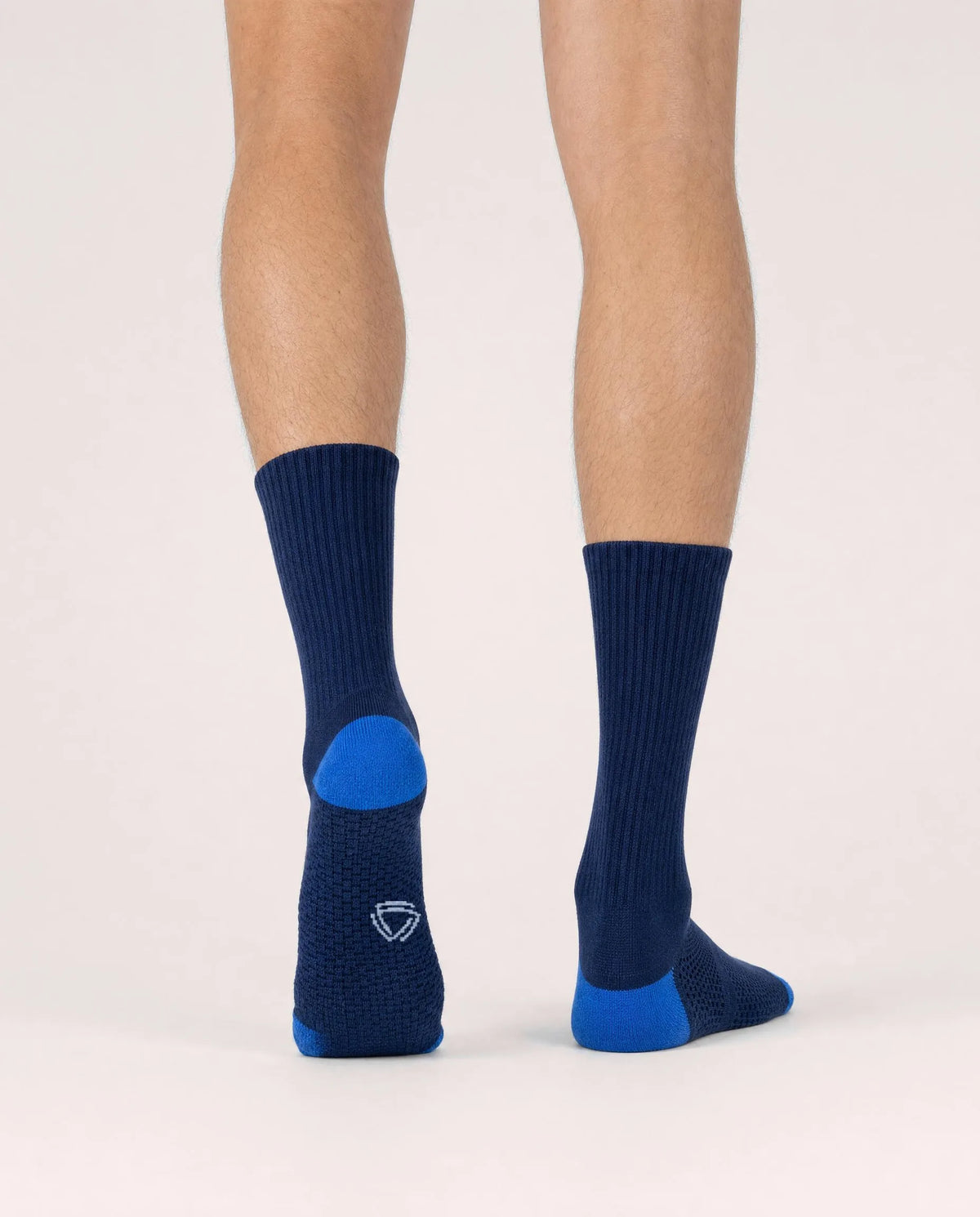 Chaussettes anti-transpiration Fibershirts - Longues - Bleu marine